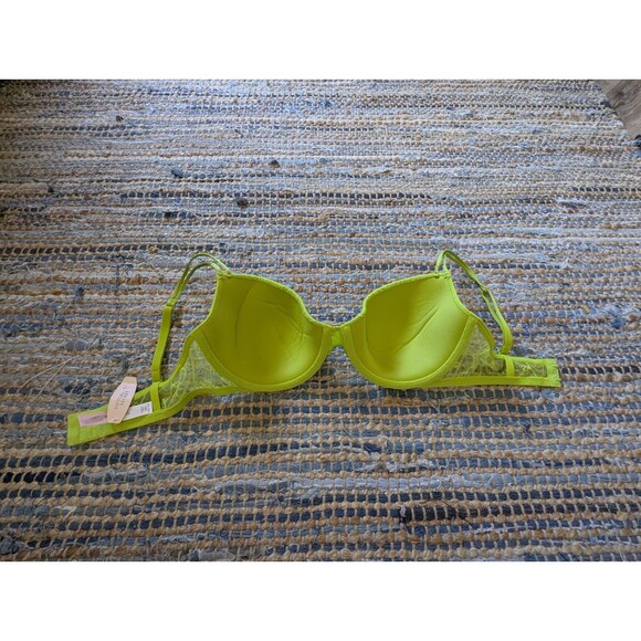 Victoria's Secret Women's Size 36D Push-Up Bra Bling Rhinestone Straps - Picture 4 of 6